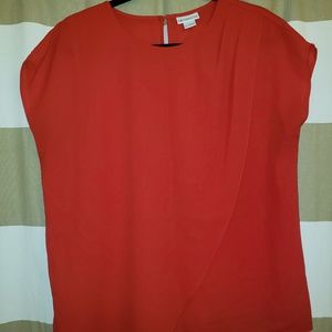 Red Liz Claiborne top